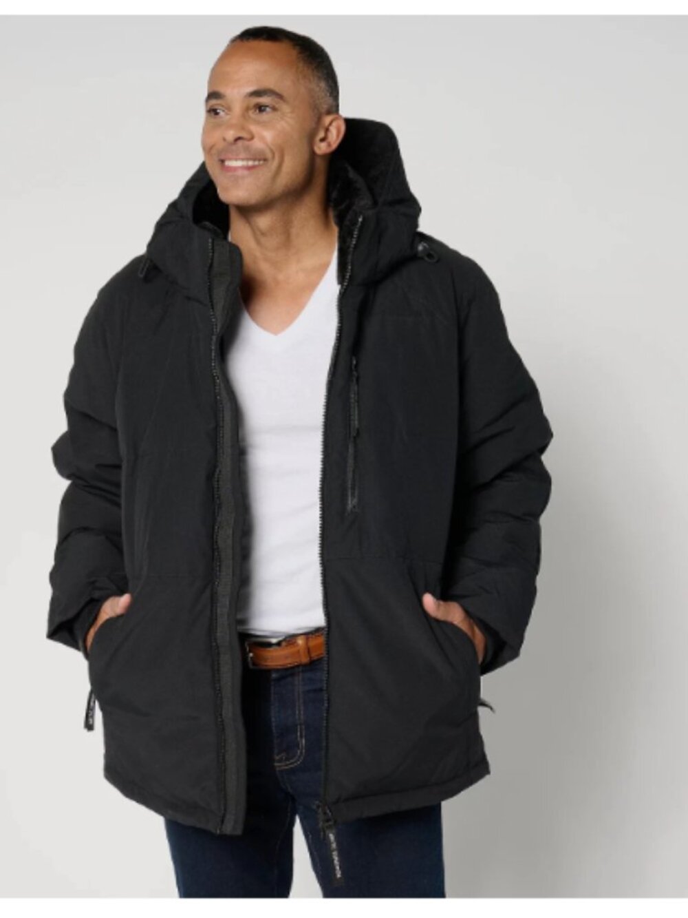 Arctic Expedition Men's Parka-Black-2X-NEW-A663141